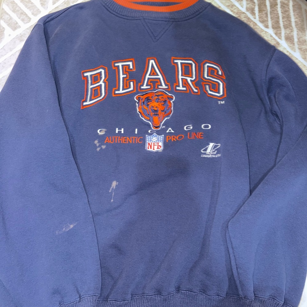 AUTHENTIC VINTAGE CHICAGO BEARS SWEATSHIRT **SEE PHOTOS AND DESCRIPTION**